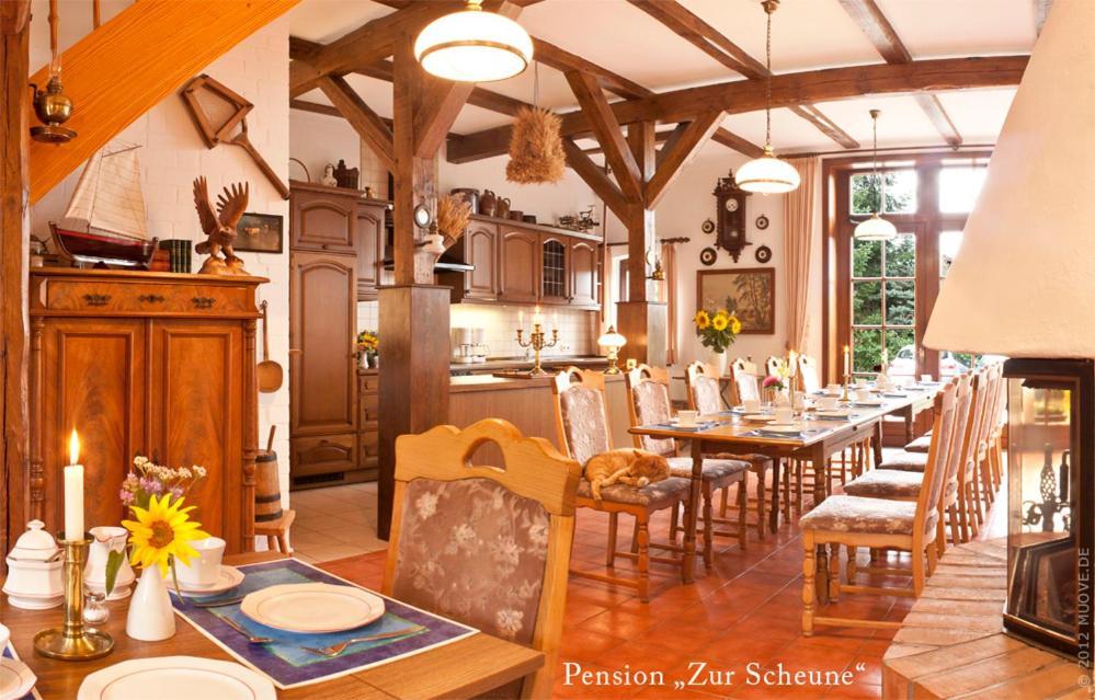 Pension Zur Scheune Plau am See Exterior foto